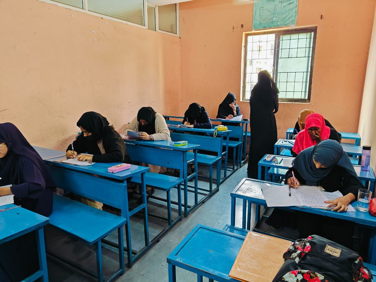Students learning at Hamza Islamic School
